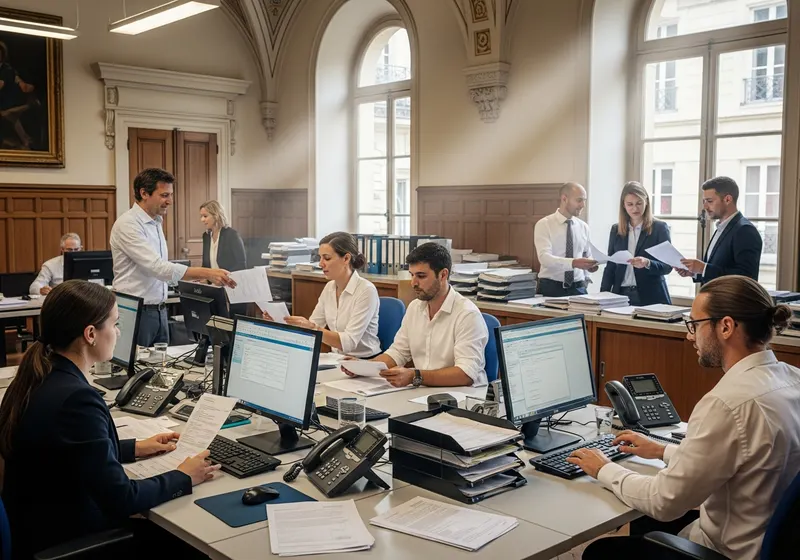 Accueil d'une mairie
