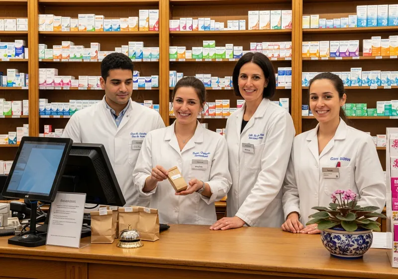 Officine de pharmacie